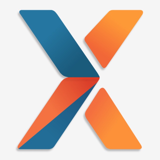 The Xponentia logo